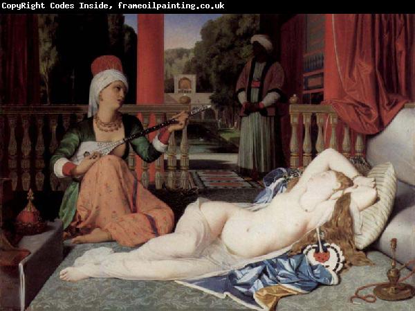 Jean Auguste Dominique Ingres Odalisque with a Slave